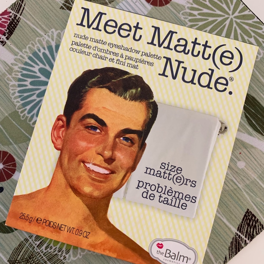 The Balm cosmetics Meet Matt Nude